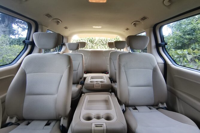Transfer to or FROM San Jose City to Arenal - Fortuna Area. Private - Included Amenities