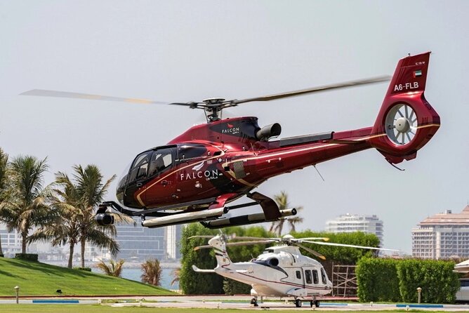 Ultimate Dubai Helicopter Tour With Optional Transfers - Safety and Health Precautions