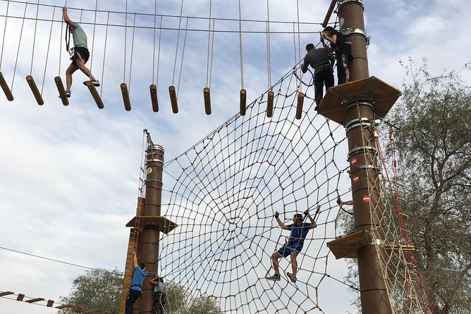 Up to 3 Hour Admission on Our Ziplines and Ropes Courses. - Included Services