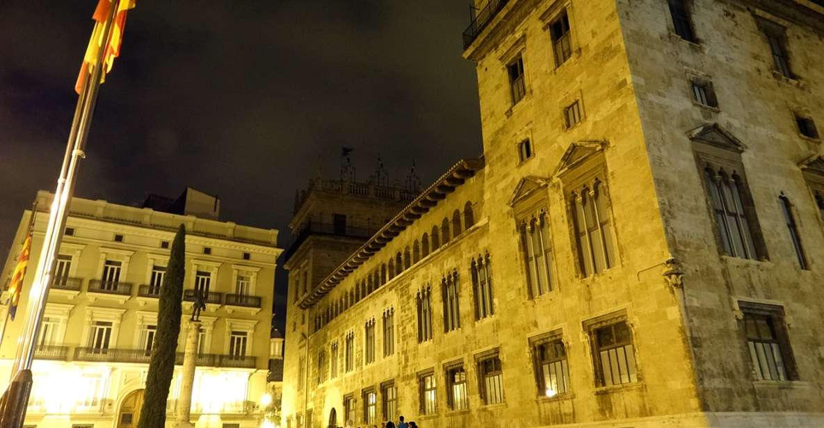 Valencia: Legends and Secrets Moonlight Walking Tour - Booking Information