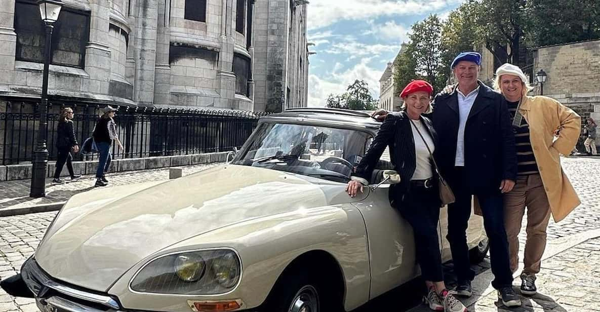 Vintage Car Paris Tour : the Iconic Open-Top Citroën DS - Tour Itinerary and Highlights