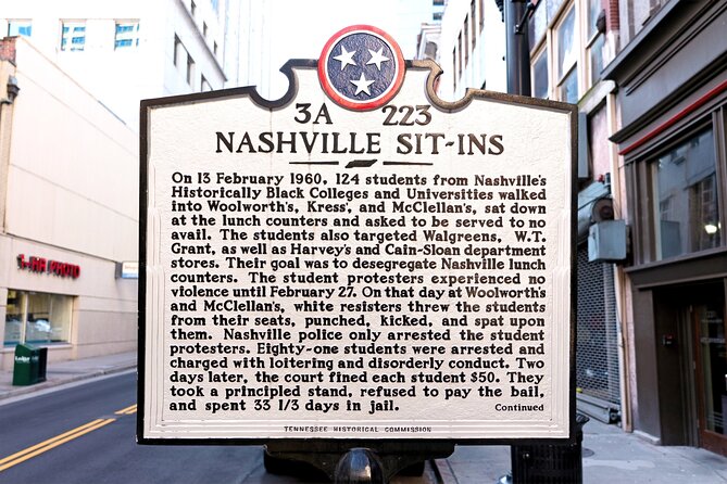 Wander Nashville- Guided Historic Walking Tour - Key Landmarks to Visit