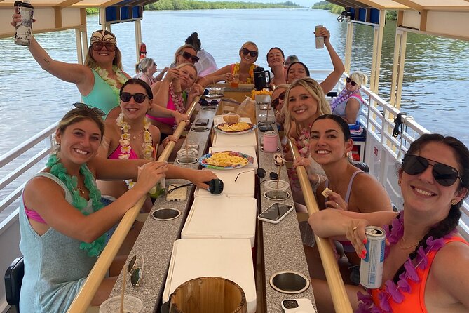 Waterfront Happy Hour Bar Crawl - Boat Rental and Amenities