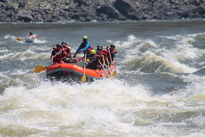Whitewater Rafting Adventure on the Zambezi River, Victoria Falls Zimbabwe - Gearing Up for the Challenge