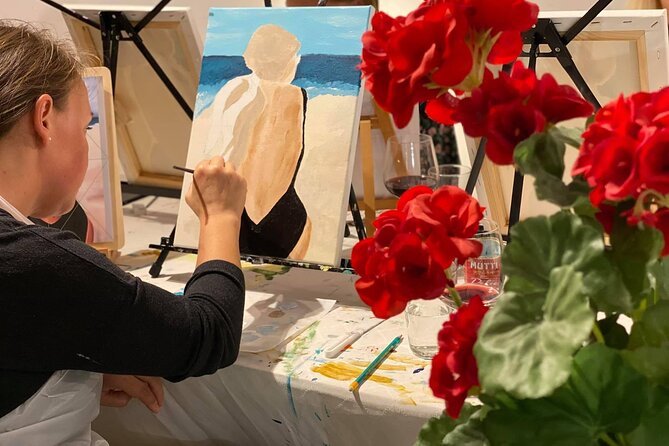 Wine and Painting Workshop Experience in Brussels - Overview and Schedule