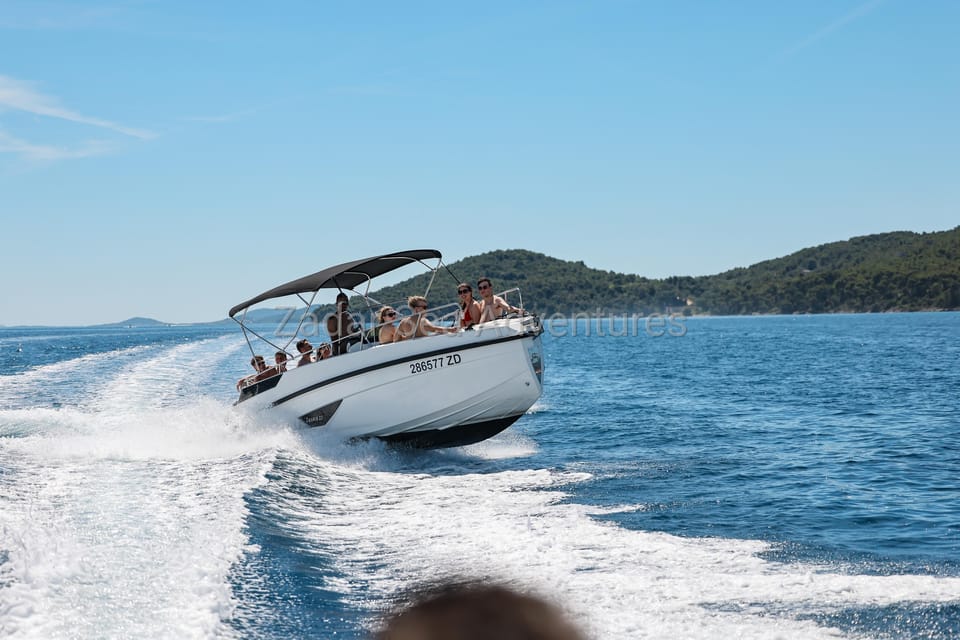 Zadar: 3-Island Speedboat Tour With Snorkeling - Itinerary Highlights