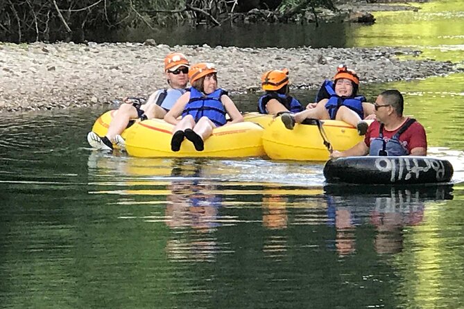 Zip Lining + River Tubing +Waterfall 30 Minutes Away - Safety Measures and Equipment