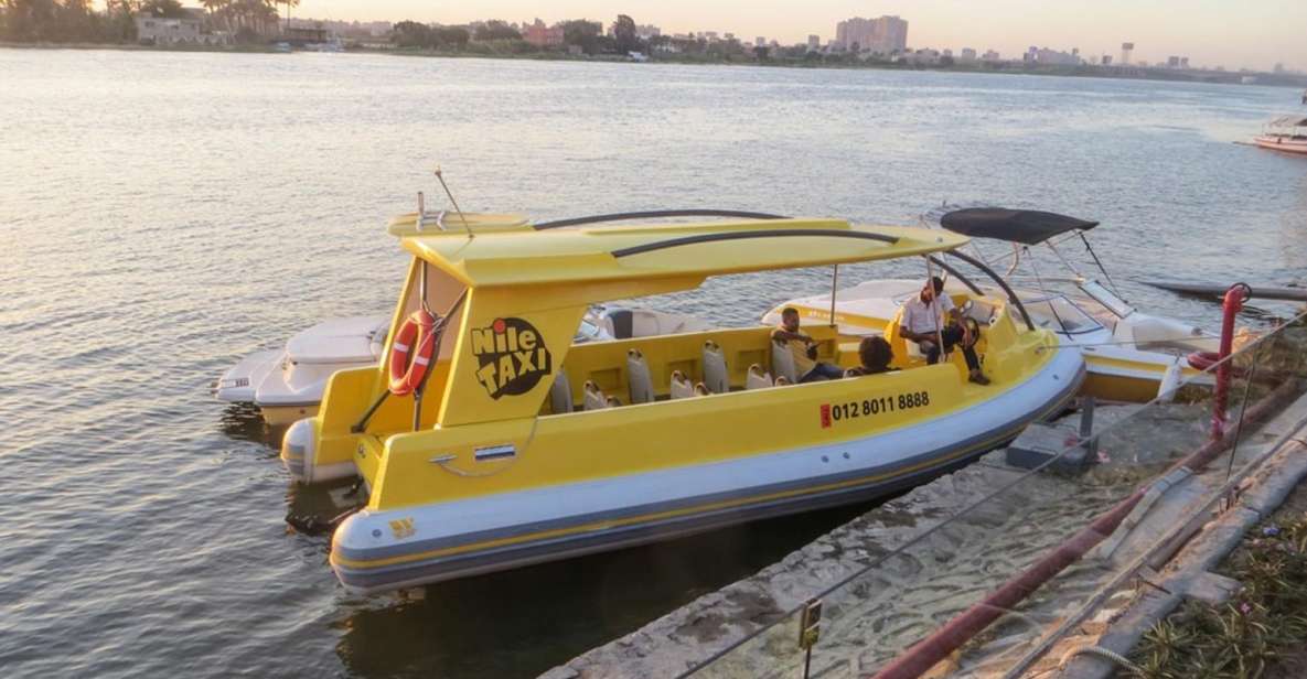 1 Hour Adventure In The Nile River By Nile Taxi In Cairo - Itinerary and Duration