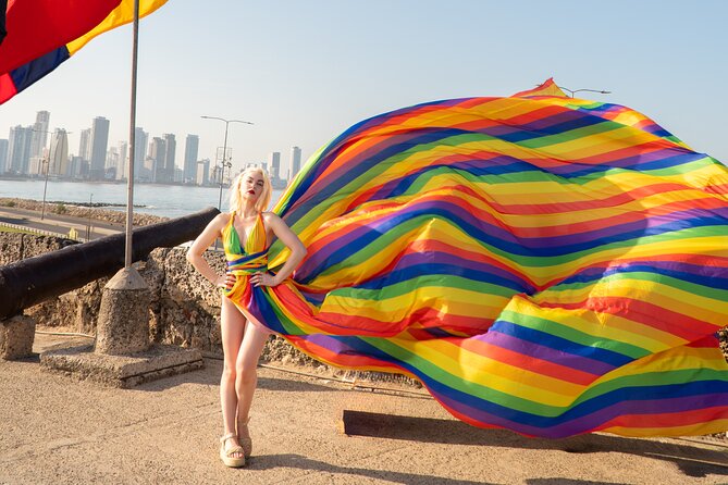 1 Hour Private Photoshoot With Flying Dress Rental in Cartagena - Meeting Point and Boutique Location