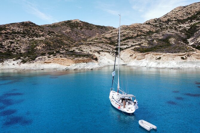 2-Day Private Sailing Tour Around Milos, Kimolos and Polyaigos - Inclusions