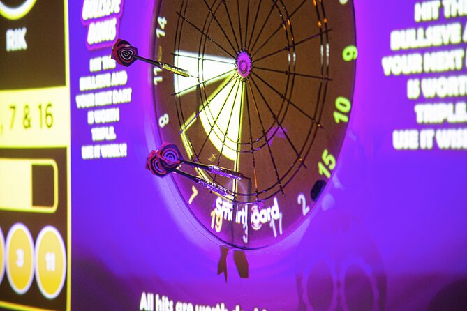 60-minute Augmented Reality Darts - Meeting and Pickup Details