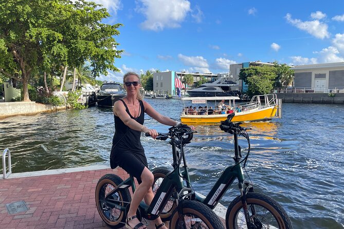 90 Min Guided Electric Bike Tours of Greater Fort Lauderdale - Inclusions for Participants