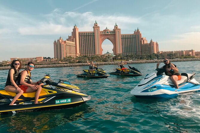 90 Minutes Dubai Palm Jumeirah Jetski Tour - Inclusions and Meeting Details