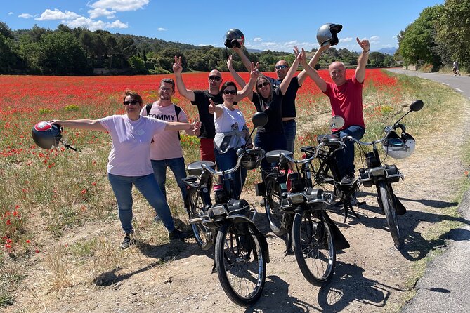 A Tour in Provence in a Typical French Motorized Bike : the Solex - Booking Inquiries