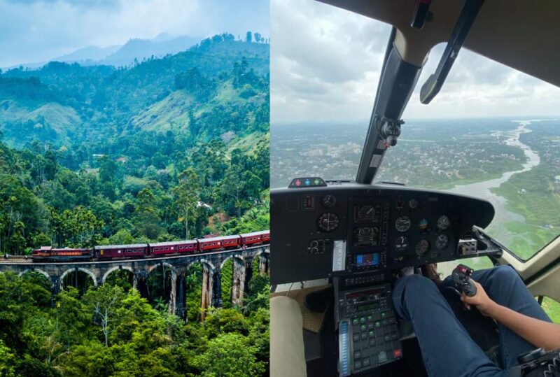 A VIP Day Tour to Ella by Helicopter With Lunch at 98 Acres - Itinerary Details