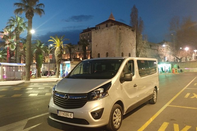 Airport(Resnik) to or From Split Transfer - On-board Amenities