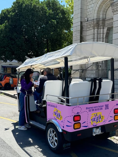 Angers: City Center Tour in an Electric Tuk-Tuk - Inclusions