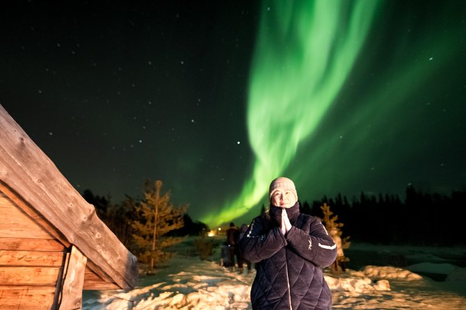 Arctic Lake Aurora Hunt, in a Cozy Lappish Tipi - Savor Traditional Finnish Delicacies