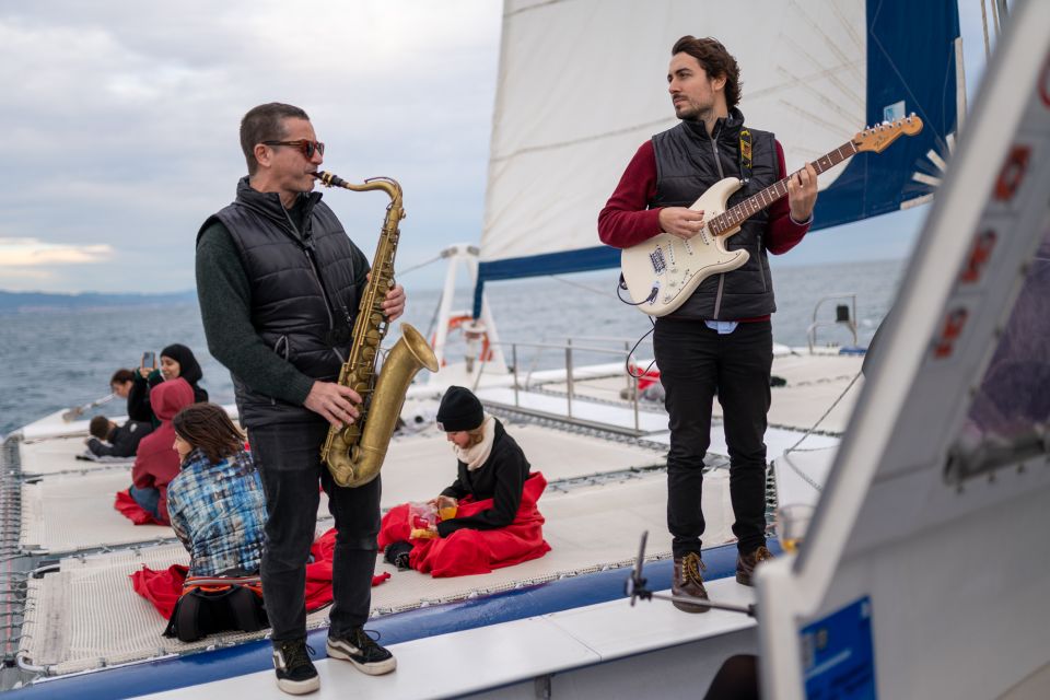 Barcelona: Catamaran Cruise With Live Jazz Music - Inclusions and Amenities