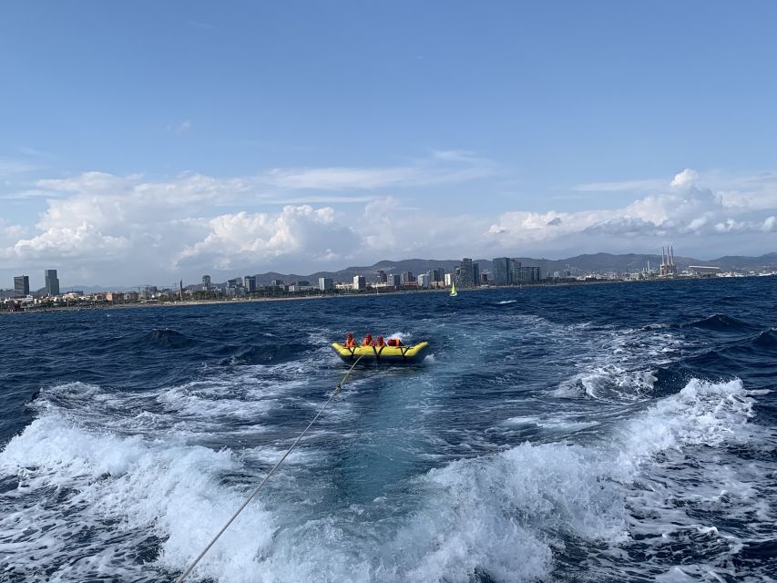 Barcelona: Inflatable Water Tube Ride at Port Olímpic - Experience Highlights