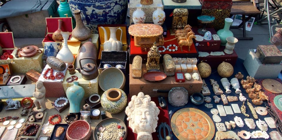 Beijing Private Tour: Panjiayuan Antique Market&798 Art Zone - Shilihe Flower and Fish Market