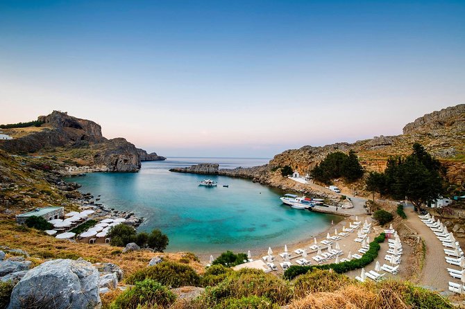 BEST of RHODES & LINDOS - HALF DAY GUIDED PRIVATE GROUP TOUR - up to 19 People - Entrance Fees Covered