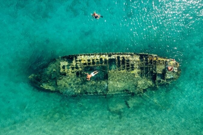 Blue Lagoon, Shipwreck, and Trogir With Lunch and Drink - Snorkeling and Swimming