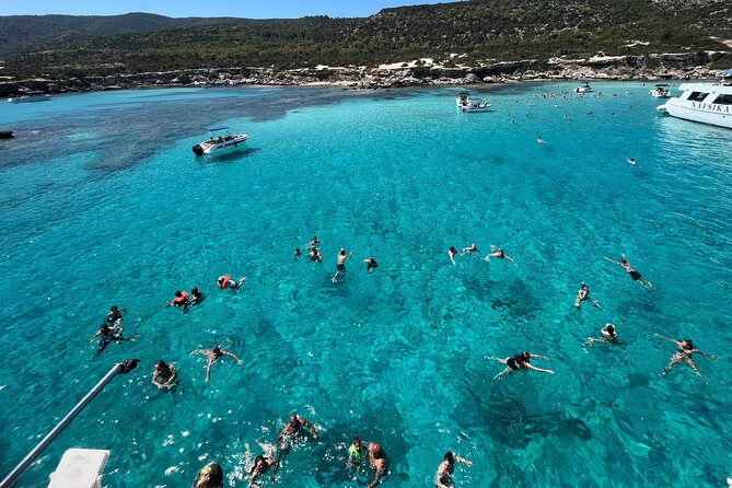 Blue Lagoon Trip With Slide & Music Departing From Latchi Harbour - Included Amenities and Activities
