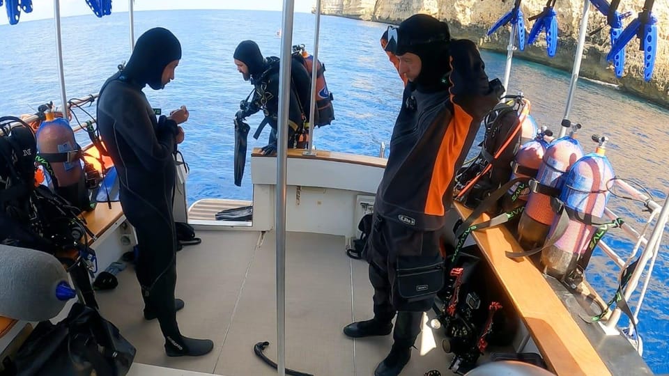 Boat for Scuba Divers: Um El Faroud & Ghar Lapsi - Itinerary and Experience Flow