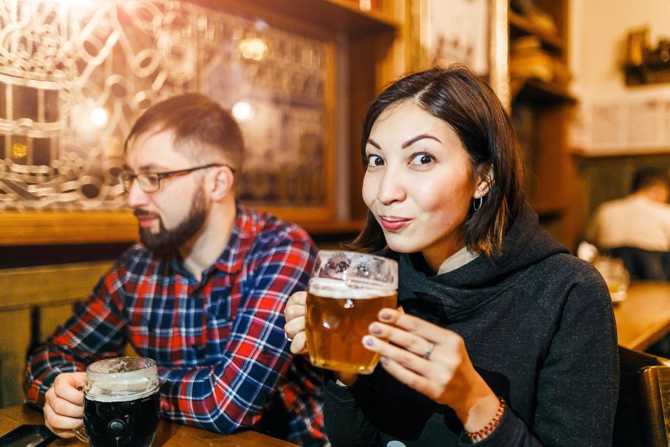 Brews and Views: Private Beer Tour and Meal in Prague - Experiencing Czech Beers