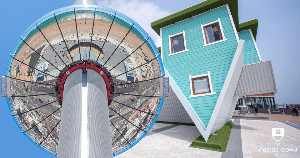 Brighton: I360 and Upside Down House Explorer Pass - Upside Down House Features