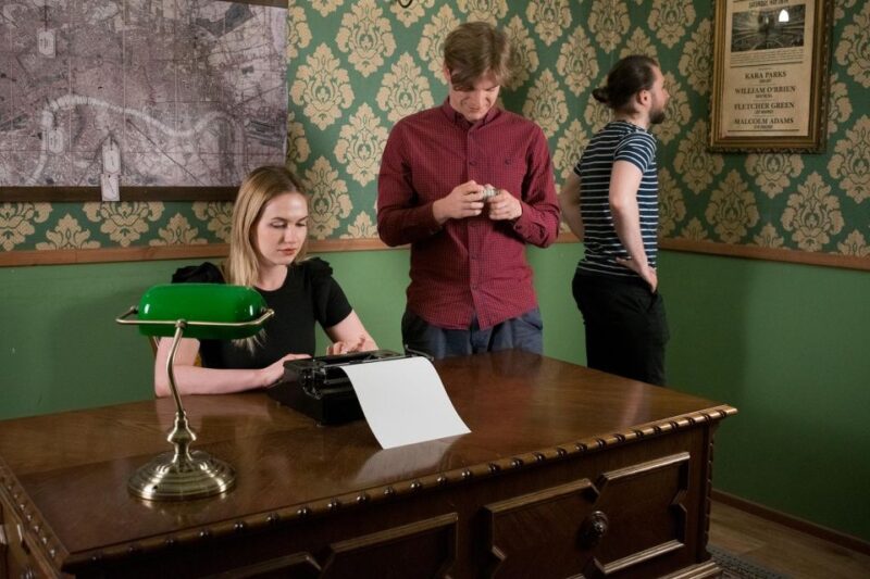 Budapest: Escape Room Game, Sherlock Case - Game Plot and Objectives