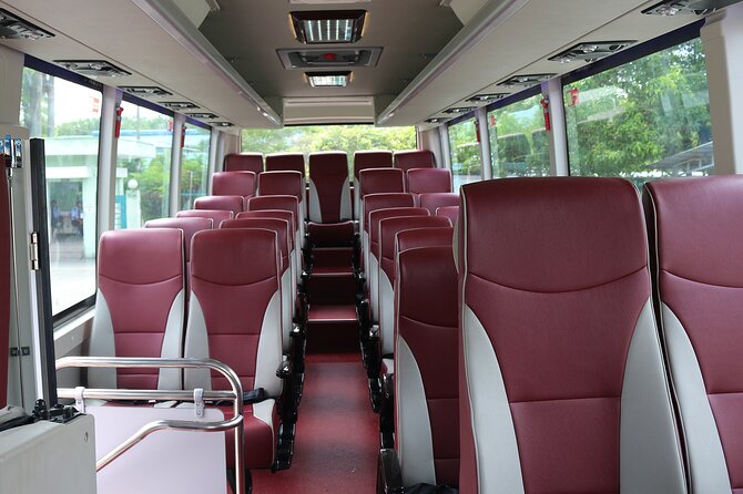 Bus/Private Transfer Cat Ba Island to Ninh Binh/ Ninh Binh to Cat Ba - Vehicle Features and Amenities