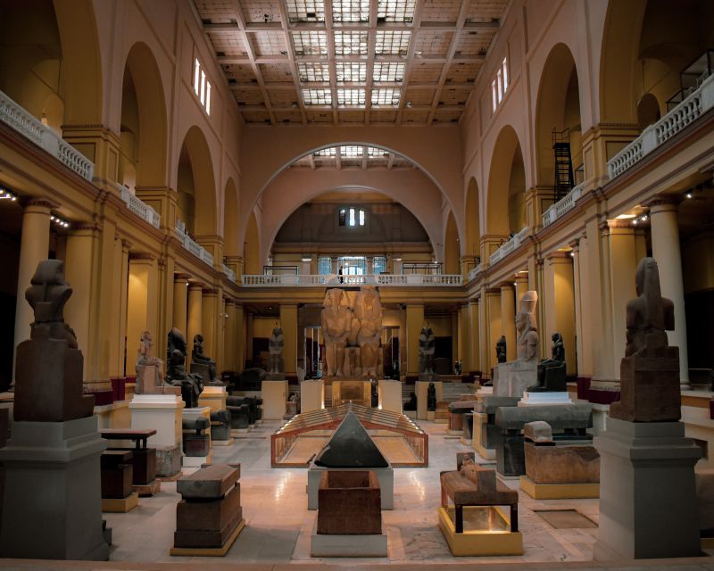 Cairo: Ancient Egypt City Highlights Day Trip With Lunch - Egyptian Museum Experience