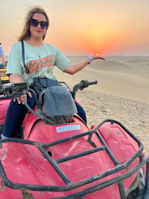 Cairo: Sunset Pyramids Quad Biking Adventure - Unique Experience Highlights