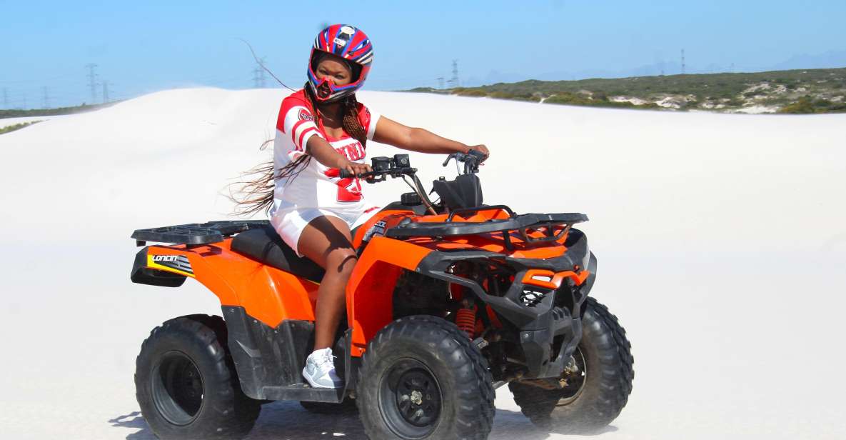 CAPE TOWN: ATLANTIS DUNES EXTREME QUAD BIKE RIDE WITH WILDX - Equipment and Gear