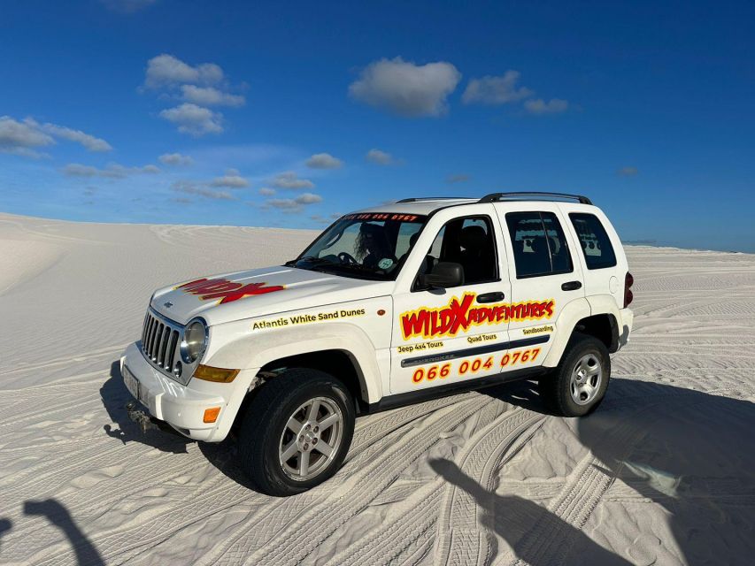 CAPE TOWN: JEEP 4X4 TOURS IN ATLANTIS DUNES - Booking Information