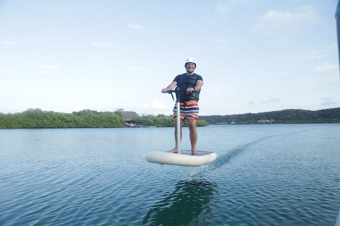 Cartagena Efoil Flitescooter Experience in Fenix Beach 30 Minutes - Preparing for the Experience