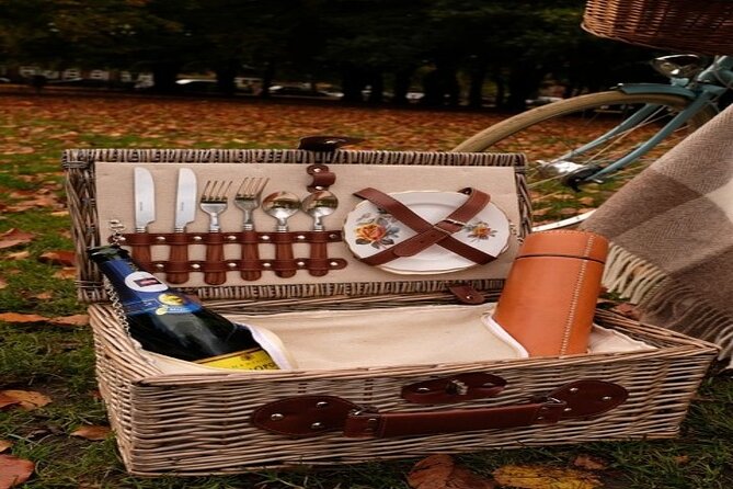 Champagne Picnic Hamper for 2 With Retro Bicycles Manchester - Transportation and Accessibility