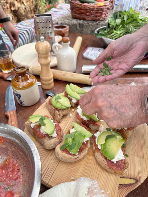 Chania Area: Cooking Class at a Farm in Stylos Village - Ingredient Gathering