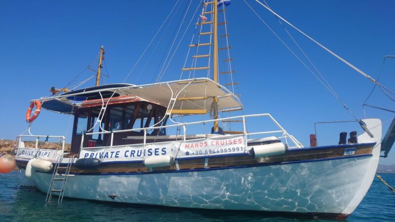 Chania: Boat Cruise to Agioi Theodoroi and Lazaretta Island - Visiting Agioi Theodoroi