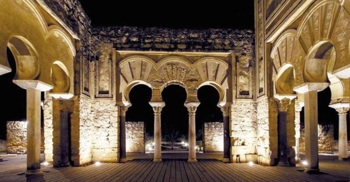 Cordoba: Medina Azahara Night Tour With Ticket - Itinerary Details