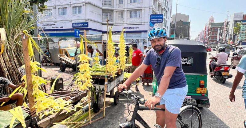 Cycling Through Colombo - Pettahs Bustling Markets