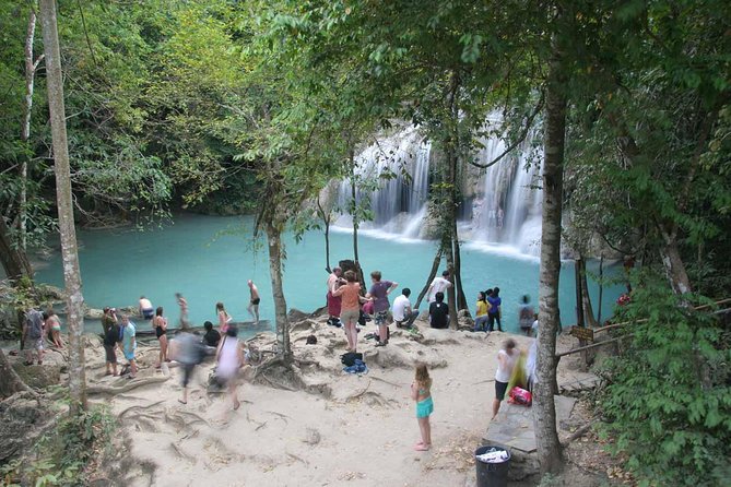 Damneon Saduak Floating Market and Erawan Waterfall From Bangkok - Tour Schedule and Timing