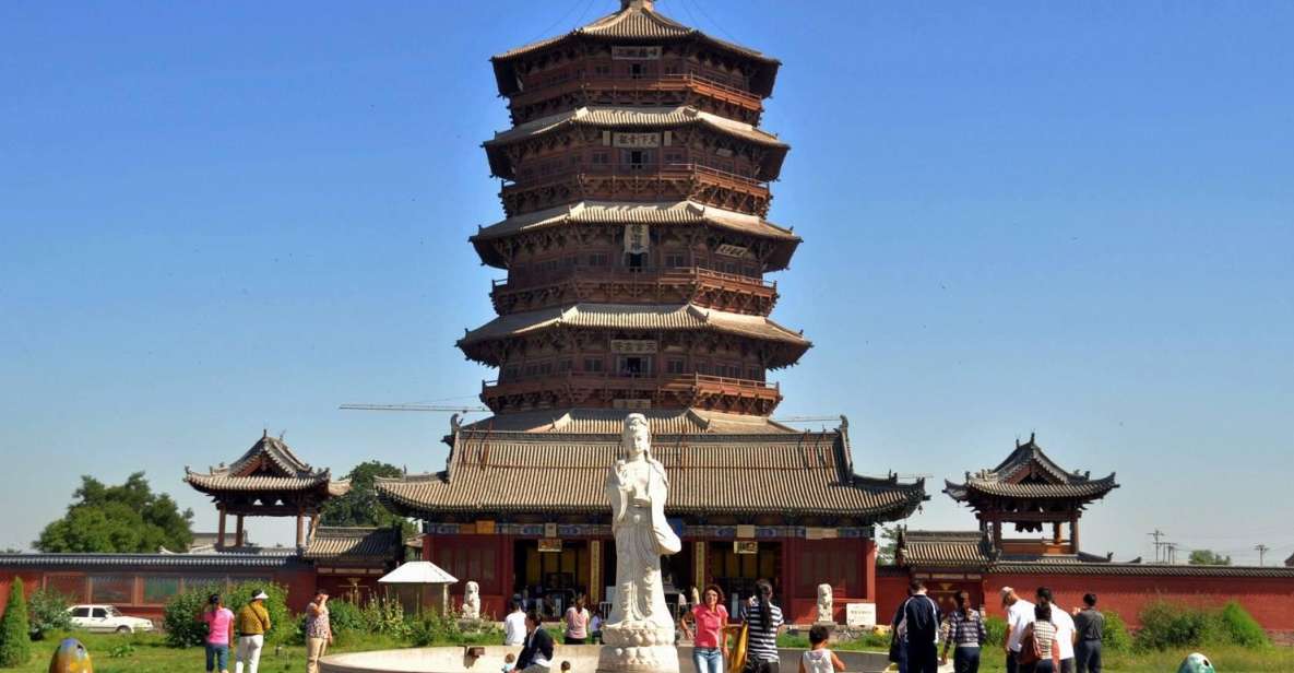 Datong Yungang Grottoes Hanging Temple Wooden Pagoda by Car - Pickup and Group Size