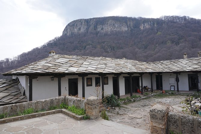 Day Tour: Gods Eyes Cave, Saeva Dupka Cave & Glozehne Monastery - Glozhene Monastery Architecture