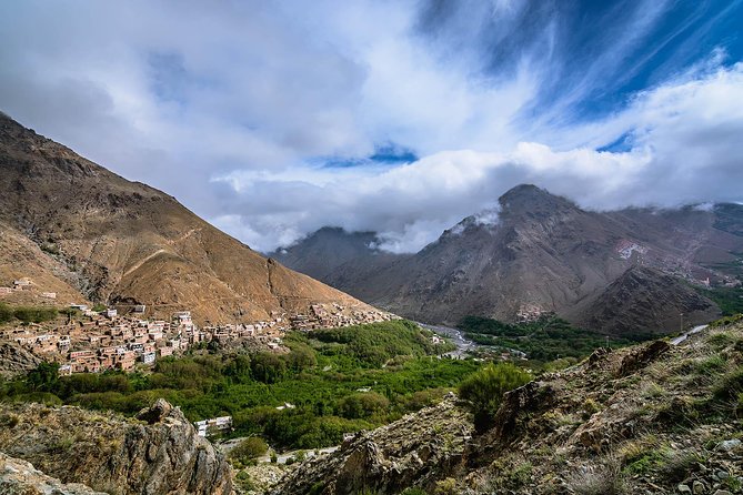 Day Trip:Berber Villages and 4 Valleys Atlas Mountains &Waterfu L& Camel Ride - Trekking Through the Valleys