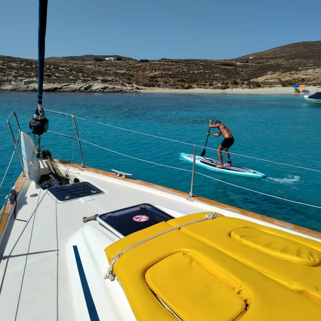 Delos-Rhenia Islands With Lunch/Drinks/Pick up Hotel/Cruises - Onboard Experience