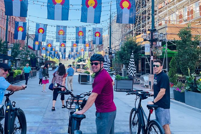Denvers Highlights and Hidden Gems Guided E-Bike Tour - Taking in Larimer Square
