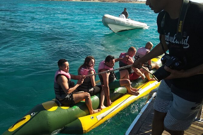 Dolphin Tour & Banana Boat Fun With Snorkeling From Hurghada - Pickup Information